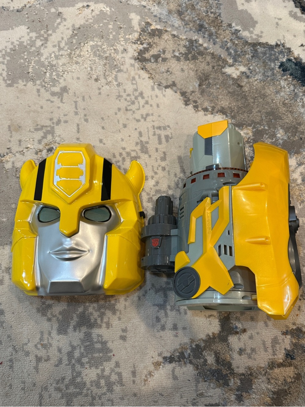 HASBRO TRANSFORMERS BUBBLEBEE PLASMA CANNON Revenge of Fallen Action Works mask